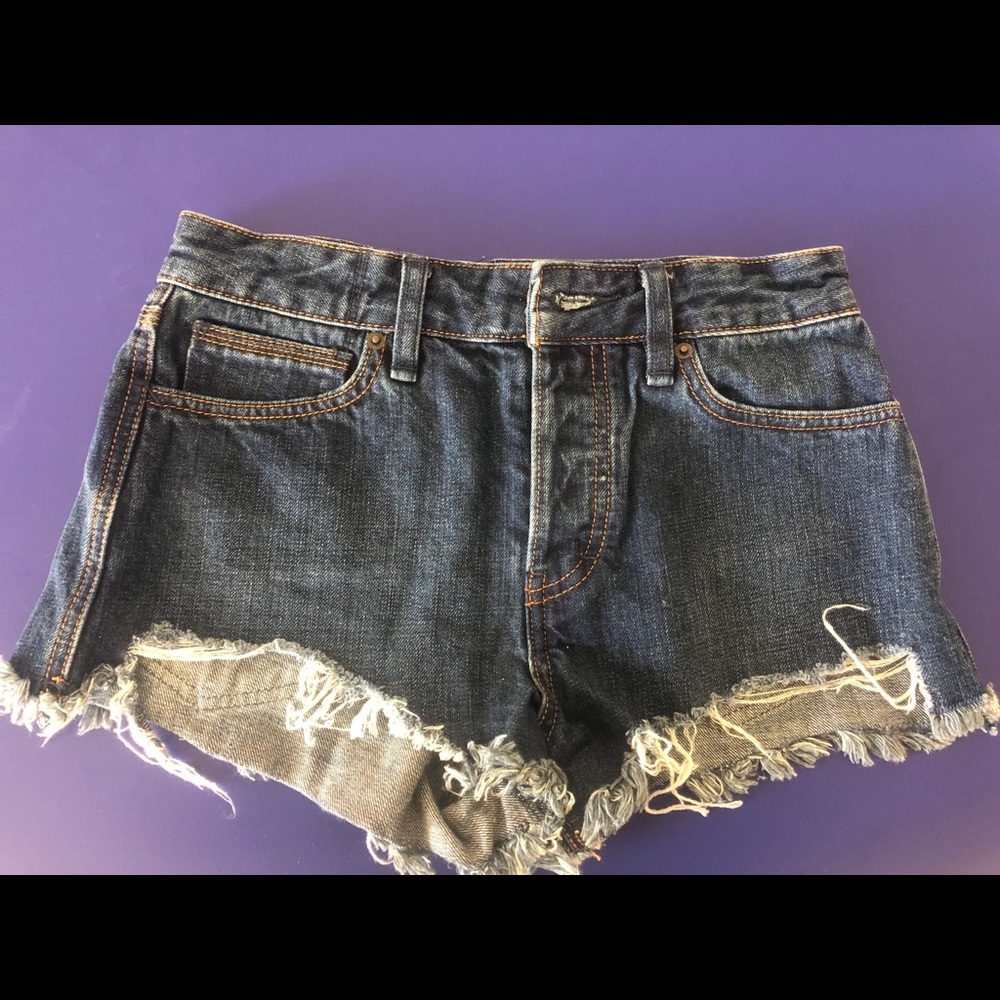 Free people denim shorts. Never worn!!!!
